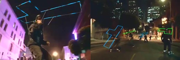 Tetris, oui! Mais en live et sur des roulettes